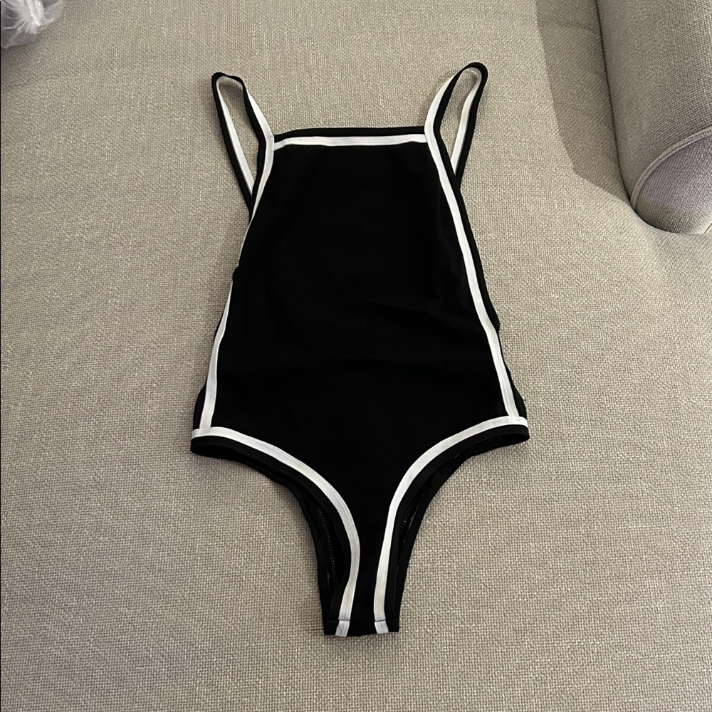 Superdown Open Back Bodysuit